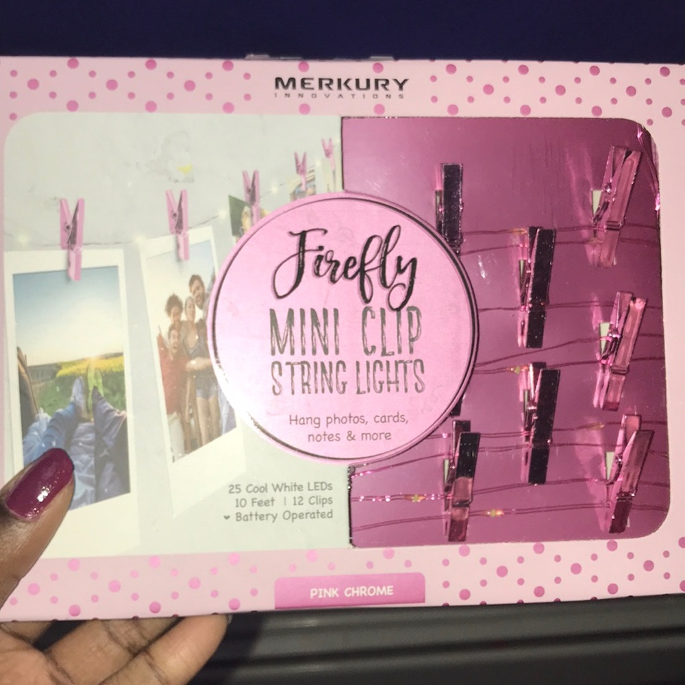Firefly mini clip string lights